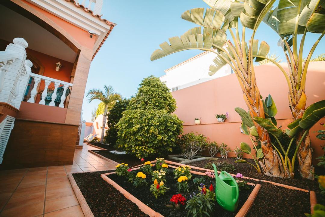 Villa Morada Sonneland Con Piscina Privada Climatizada Maspalomas  Kültér fotó