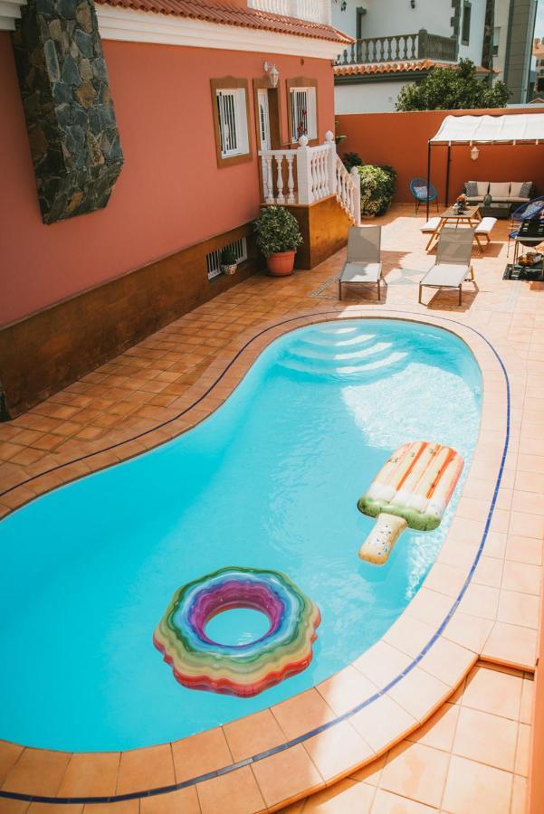 Villa Morada Sonneland Con Piscina Privada Climatizada Maspalomas  Kültér fotó